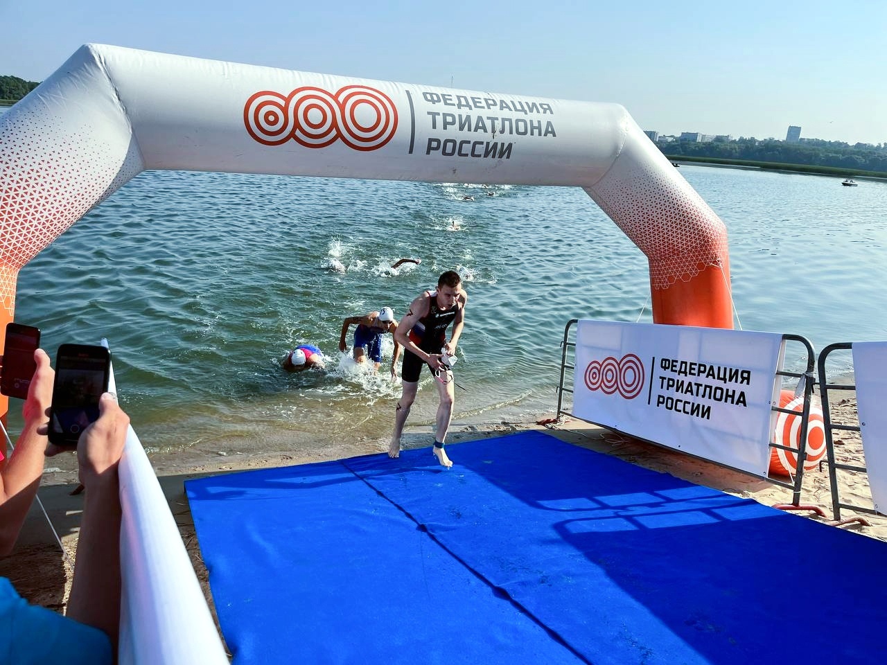 Серебро чемпионата России и бронза первенства России по акватлону