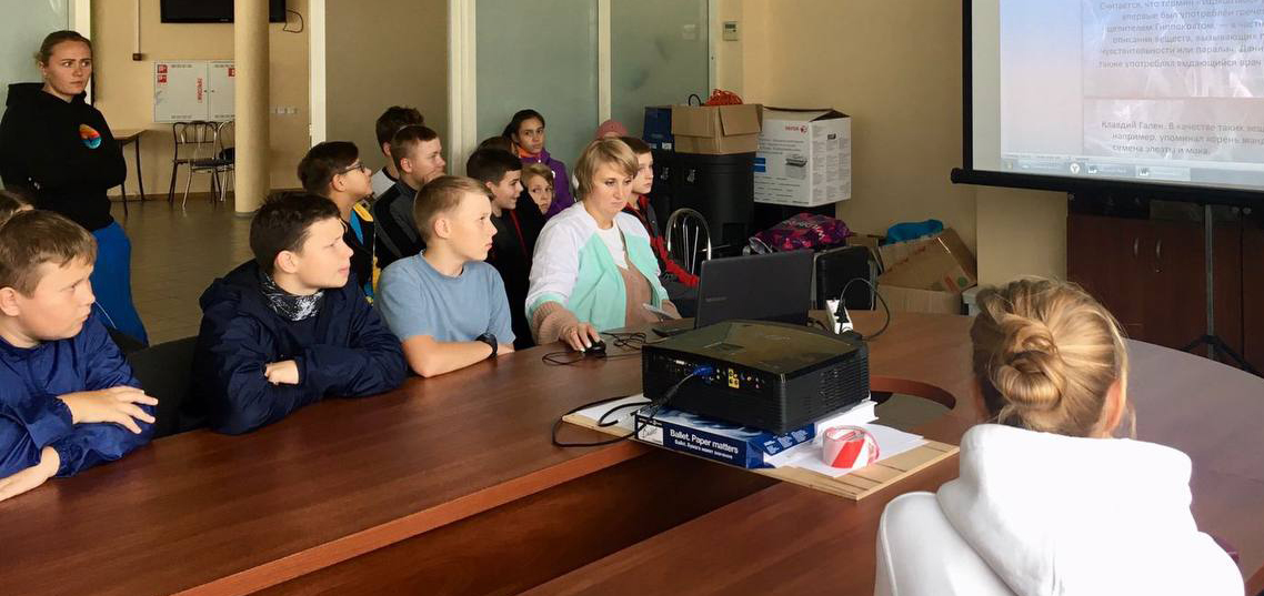 В школе прошла лекция о вреде наркотиков