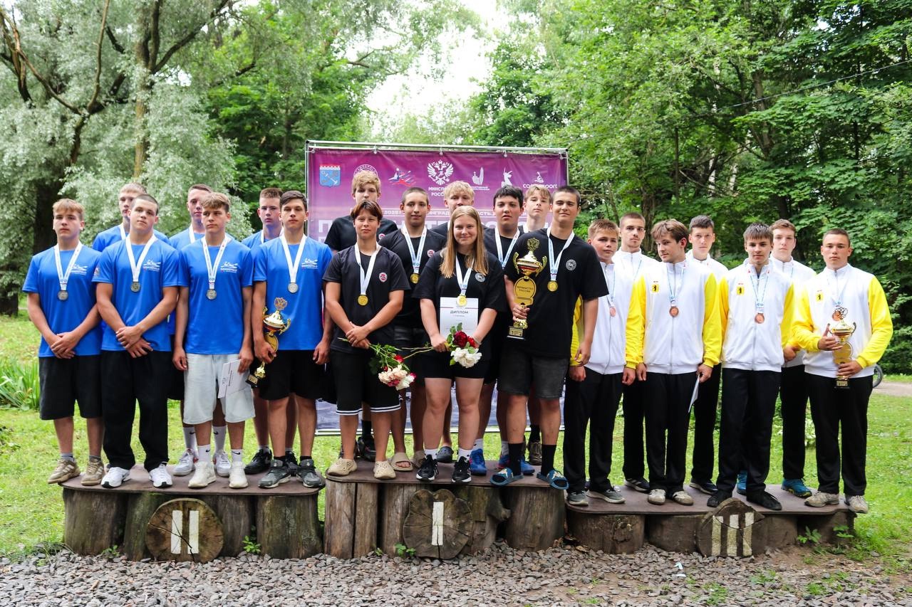 Первенстве России по кануполо среди юношей и девушек до 19 и до 22 лет